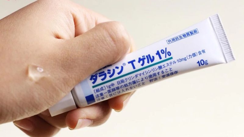 Kem trị mụn T Gel 1% Chính Hãng Của Nhật